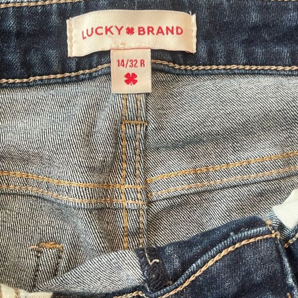 Classic Dark Blue Boot Cut Jeans - Picture 9 of 11